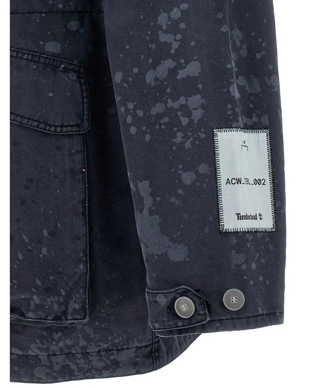 A_COLD_WALL* Blue Shirt Collar Jacket for men