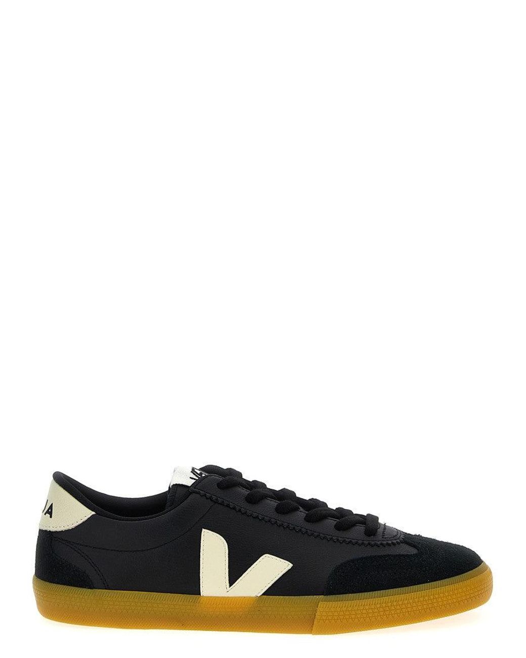 Veja Black Volley Sneakers for men