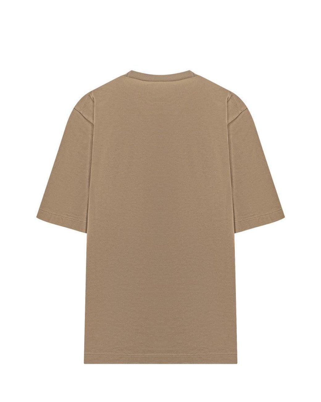 DSquared² Natural Logo Crew Neck T-Shirt