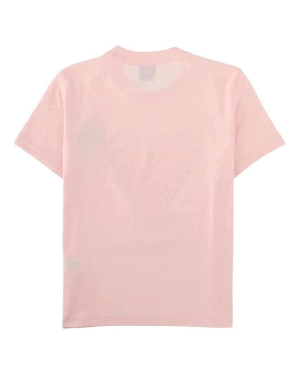 Casablanca Pink Pyramid Abduction Graphic Organic Cotton T-Shirt