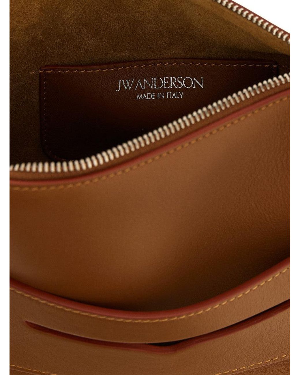 J.W. Anderson Brown Loafer Small Satchel