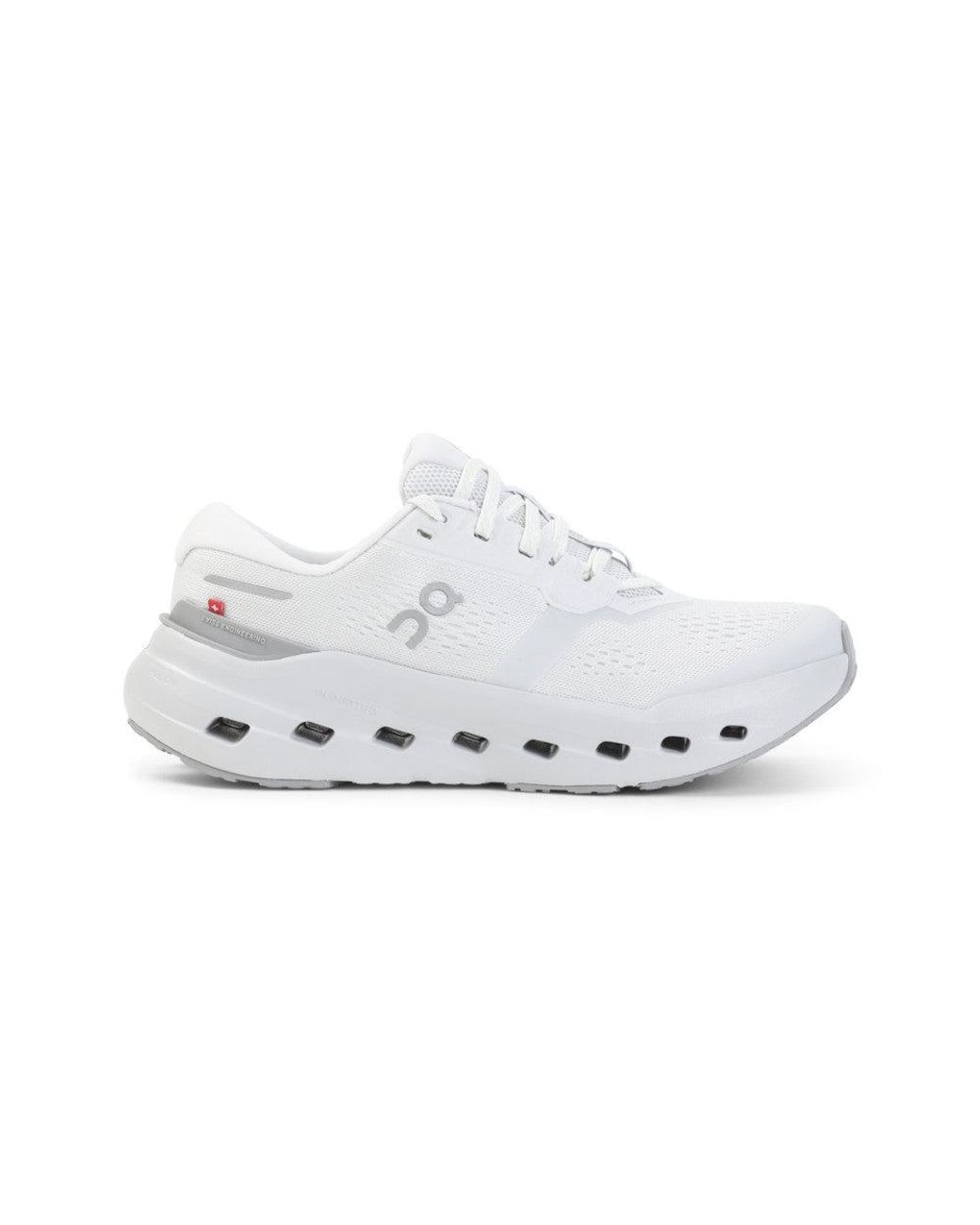 On Shoes White Cloudrunner-3 Sneakers