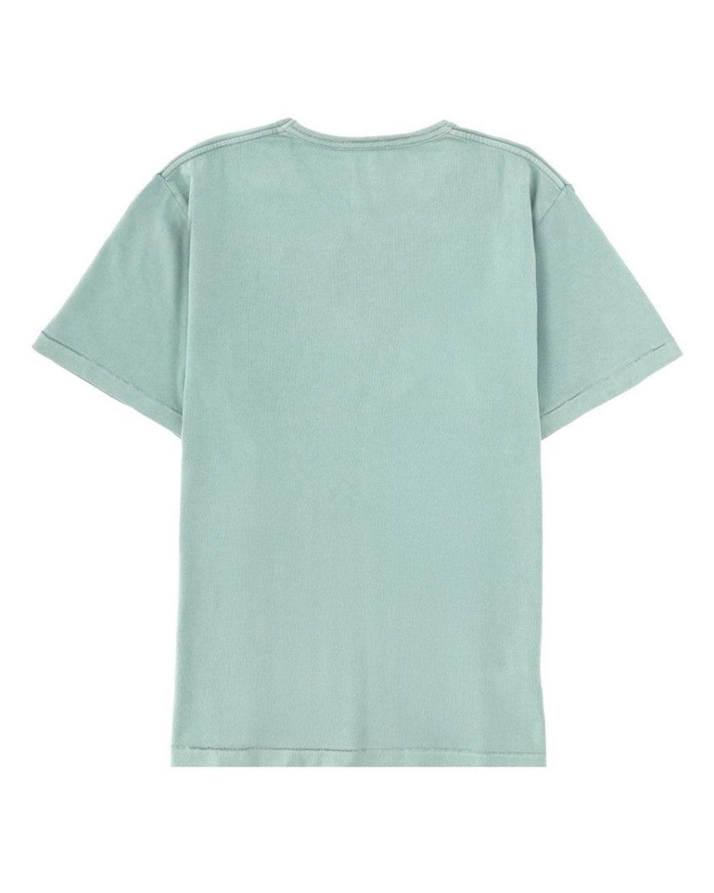 J.W. Anderson Blue Logo Crew Neck T-Shirt for men