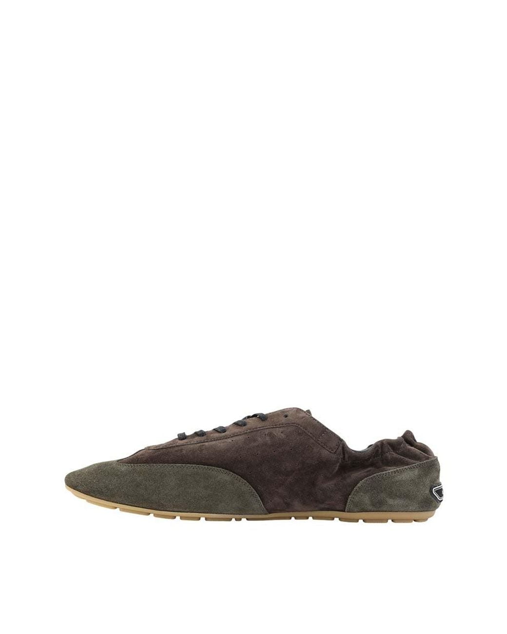 Saint Laurent Green Color Block Lewis Sneakers for men