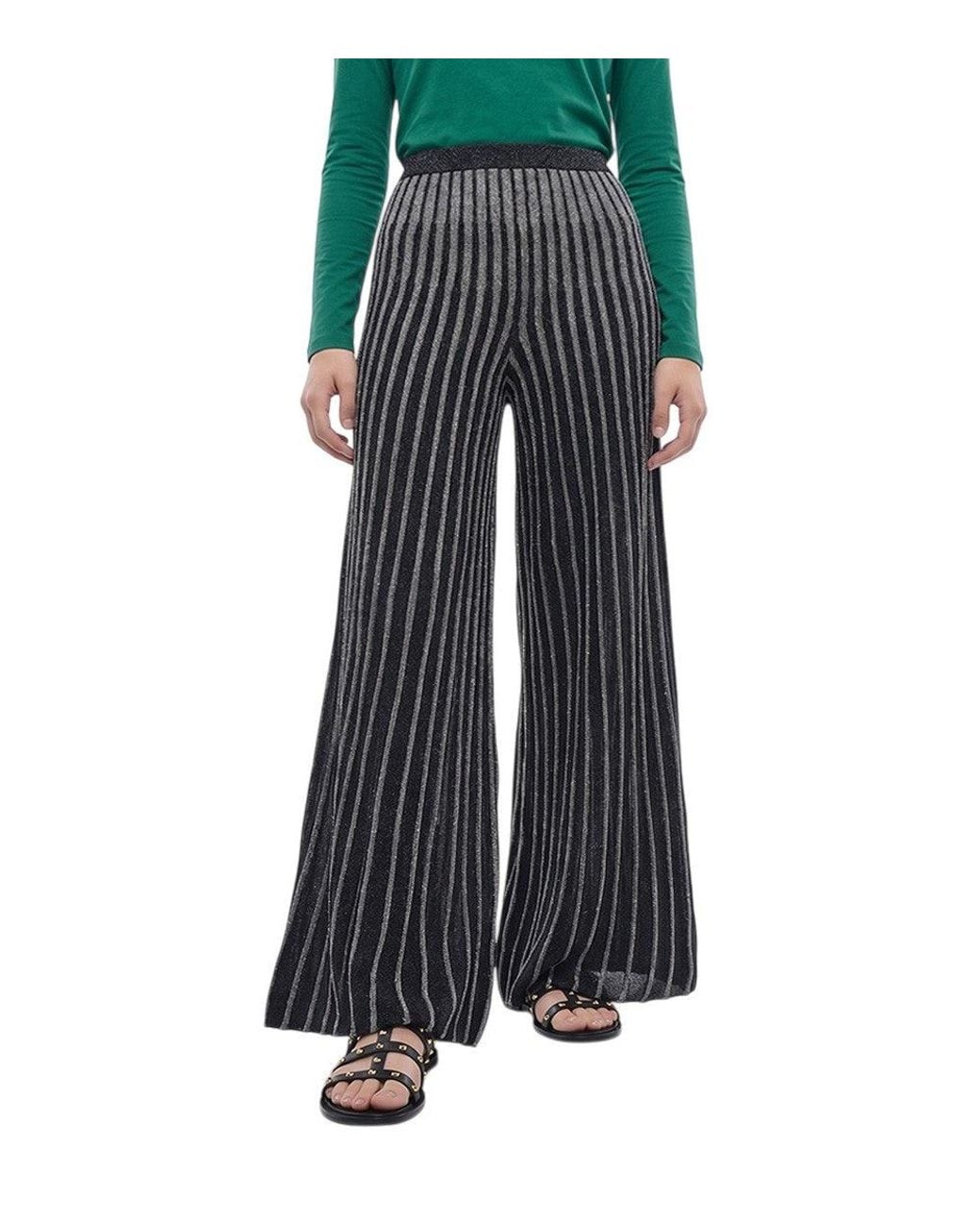 Stella McCartney Black Embellished Flared Pants