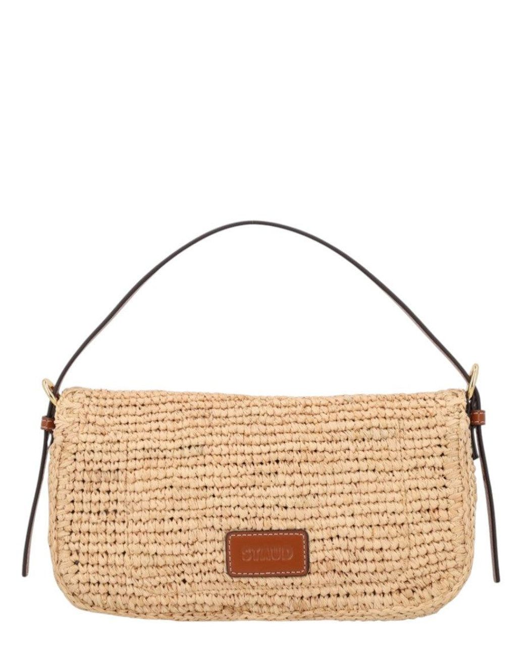 Staud Brown Staud Harlow Shoulder Bag