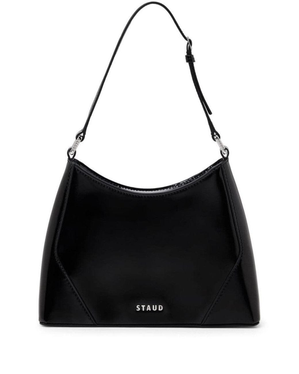 Staud Black Linda Shoulder Bag