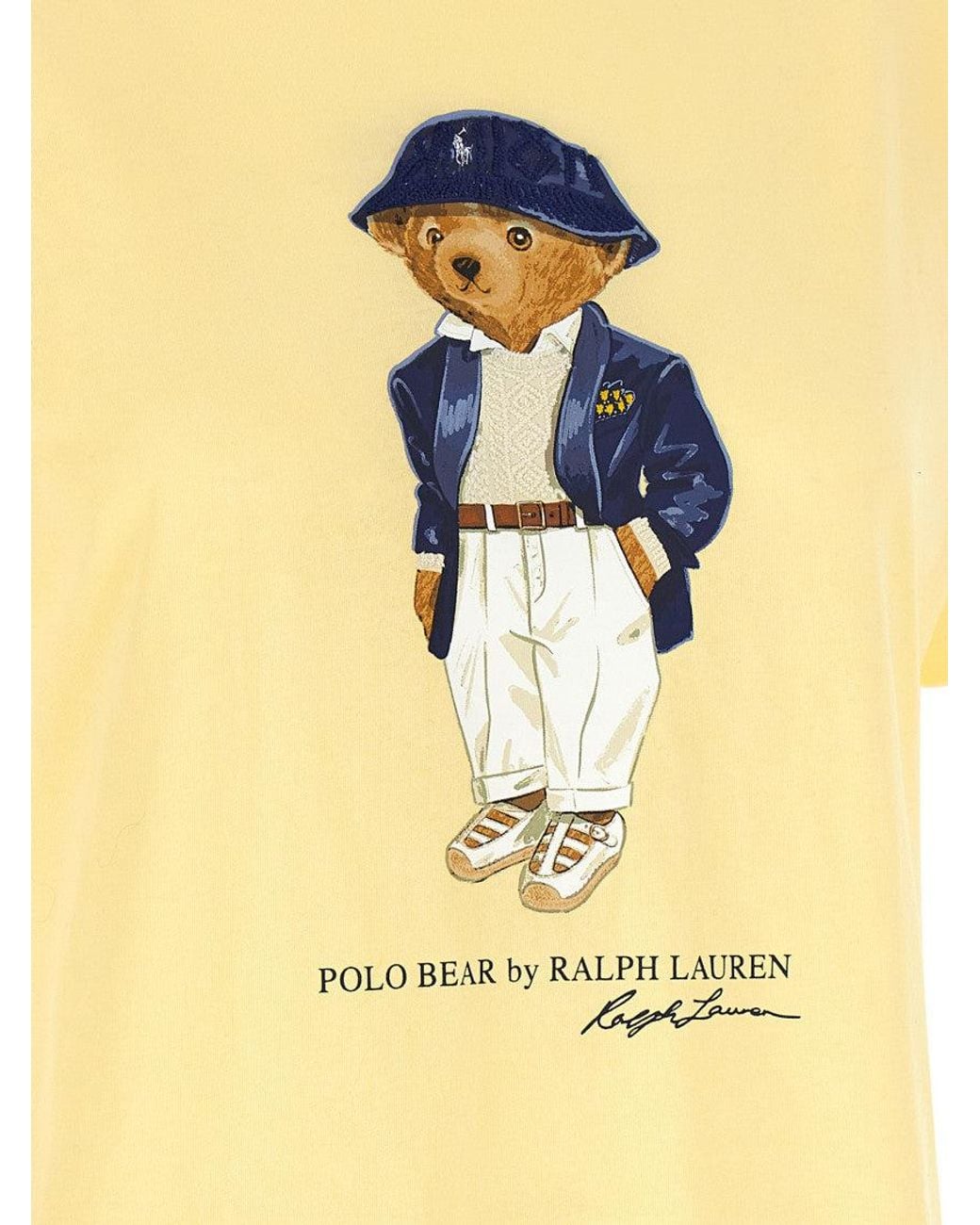 Polo Ralph Lauren Yellow Crew Neck T-Shirt