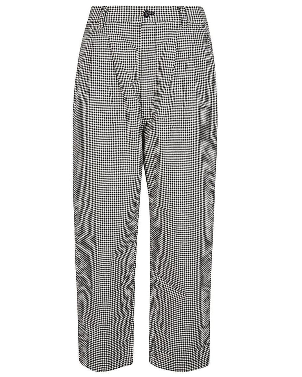 Sarahwear Gray Blackwhite Wide Trousers