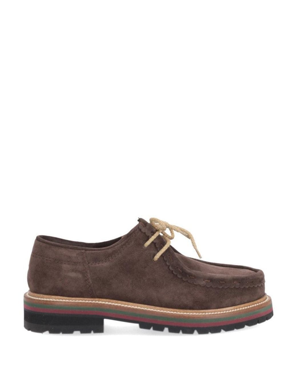 The Bekk Brown Leather Lace Up Shoes
