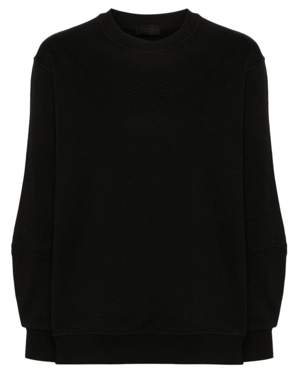 Moncler Black Logo Cotton Sweatshirt