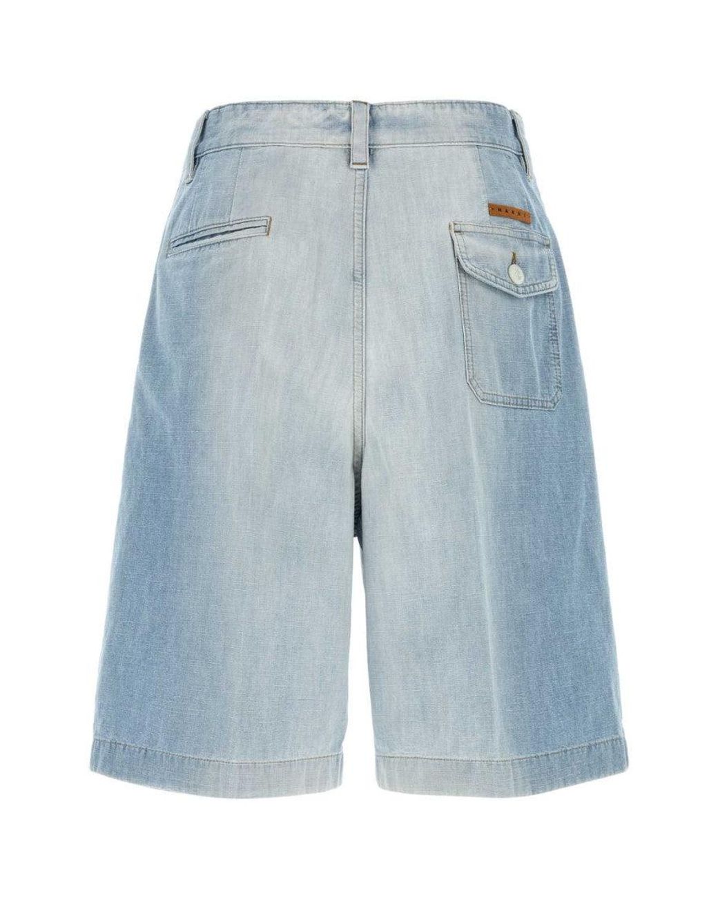Marni Blue Regular Shorts for men