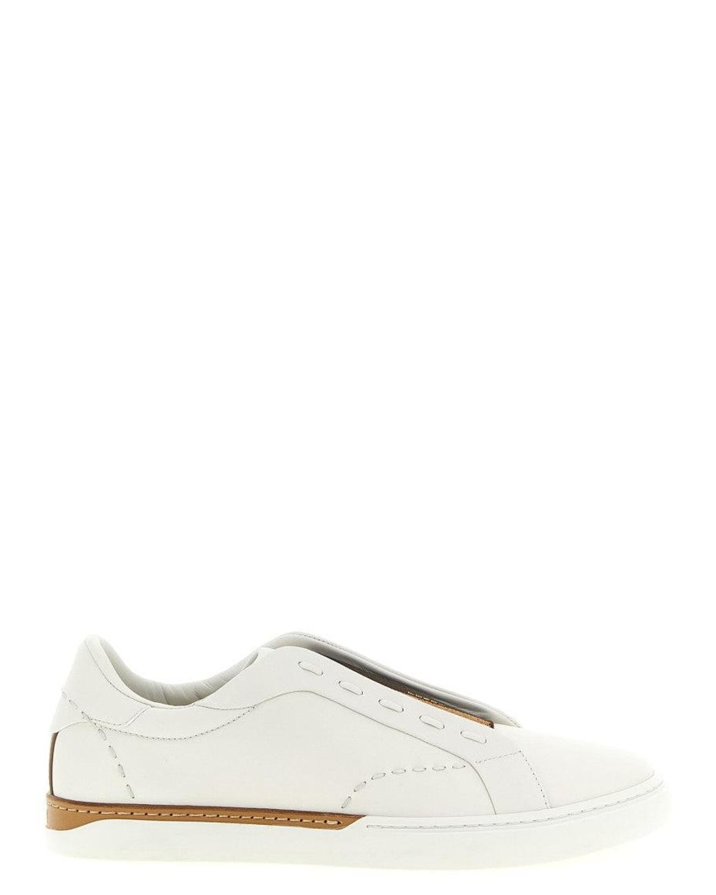 Fendi Natural Stripes City Sneakers for men
