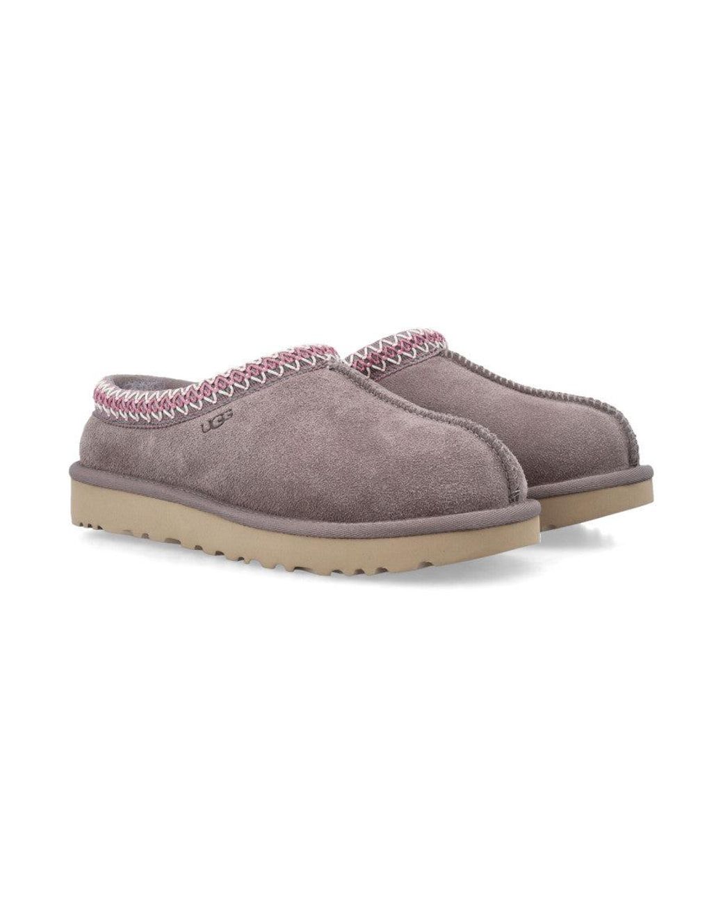 Ugg Gray Tasman Ii Suede Slippers