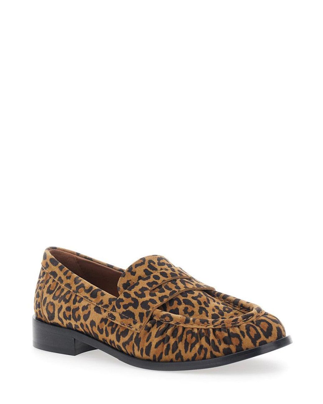 Strategia Brown Slip-On Loafers