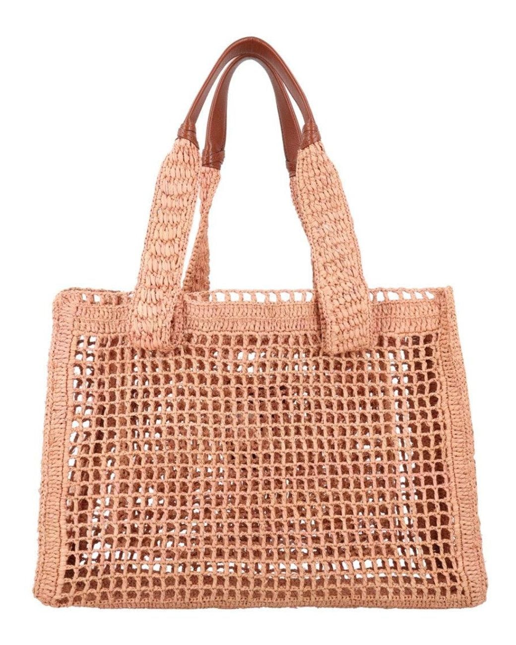 Chloé Pink Summer Banana Large Tote