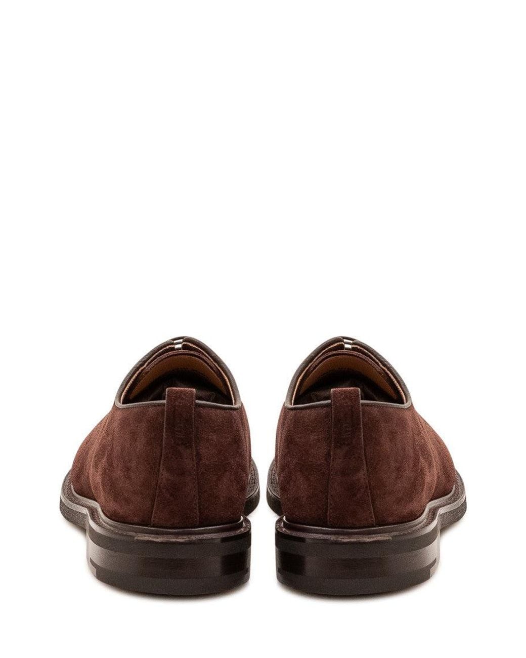 Church's Brown Leather Lace-Up Shoes for men