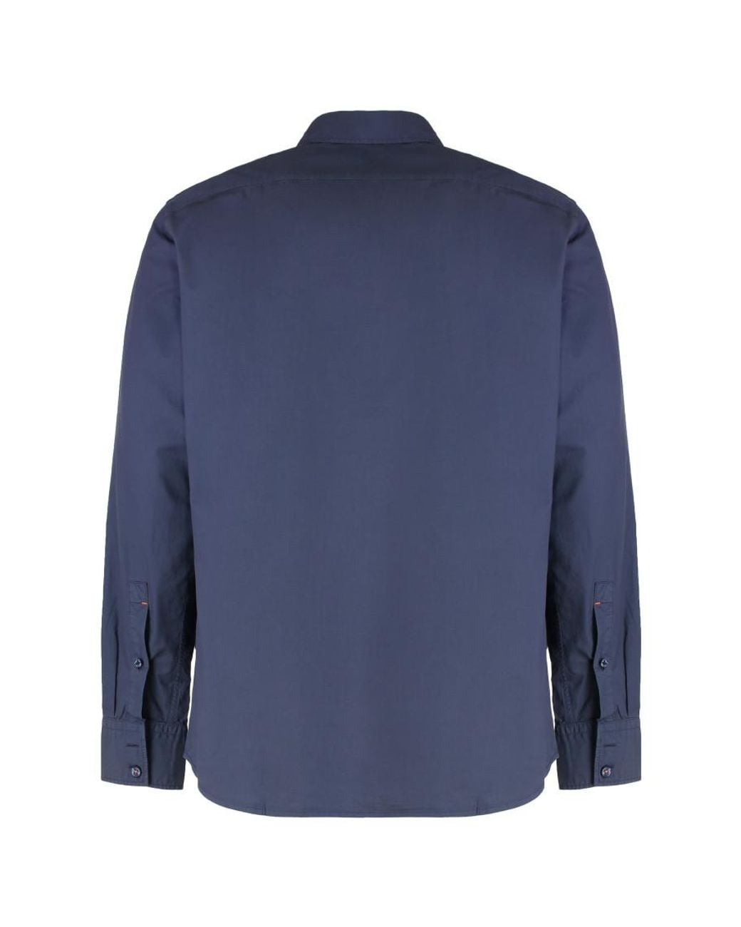 Boss Blue Regular Logo Shirt for men