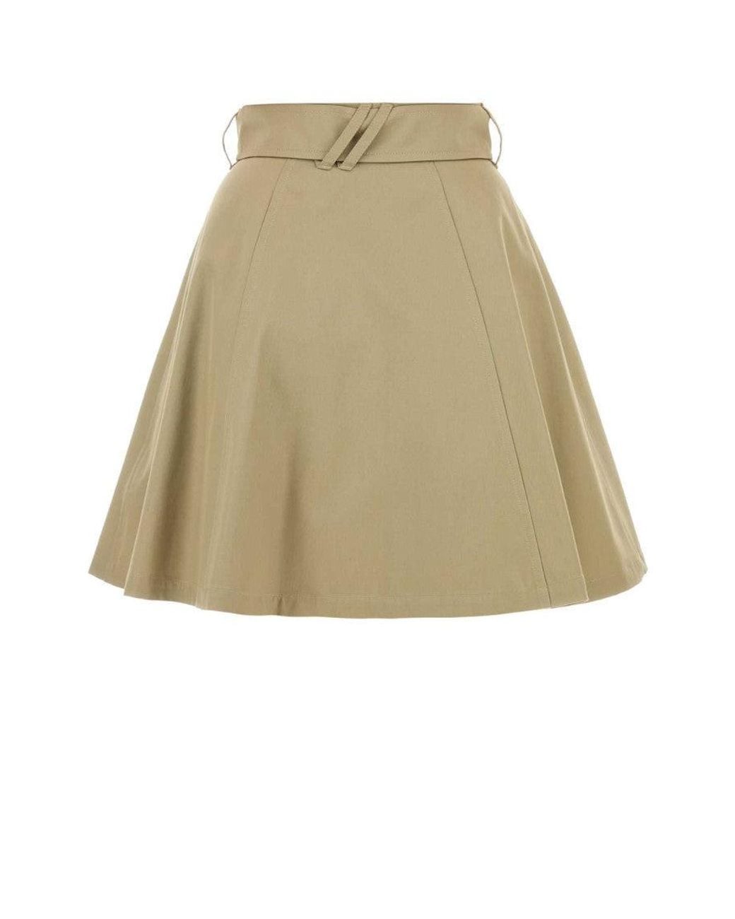 Burberry Natural Cotton Skirt
