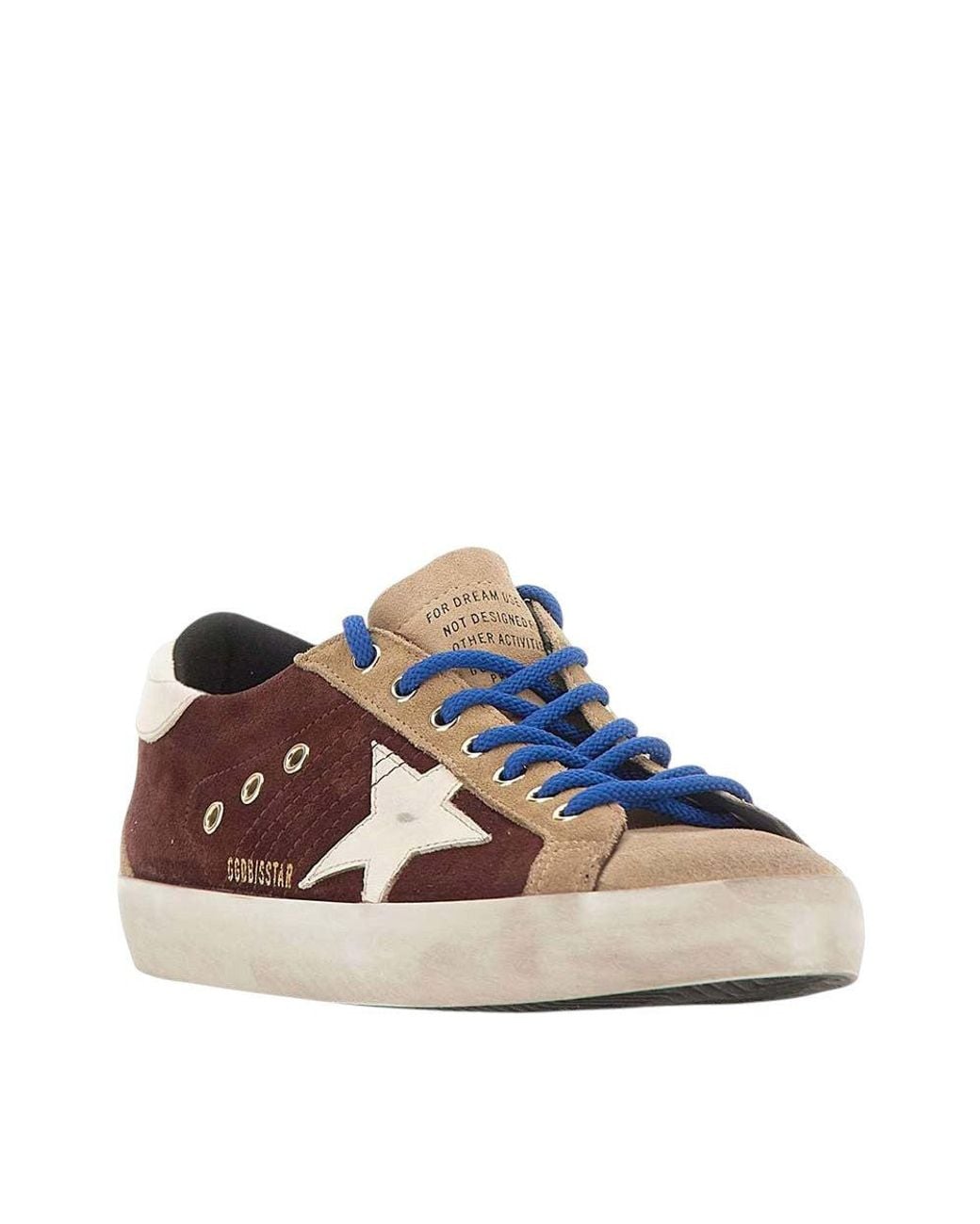 Golden Goose Deluxe Brand Brown Super-Star Sneakers for men