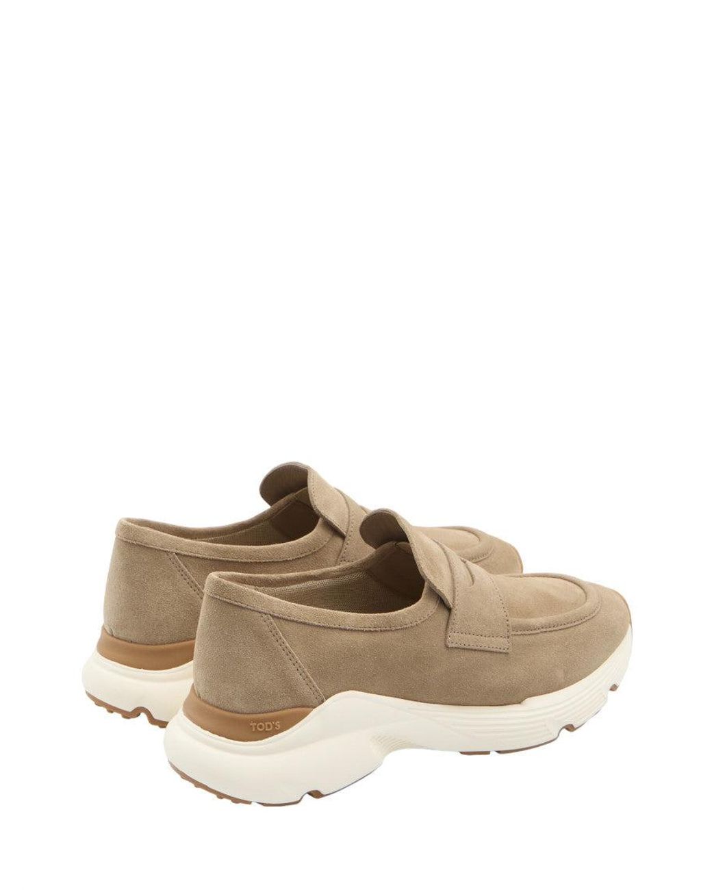 Tod's Natural Sporty Loafers