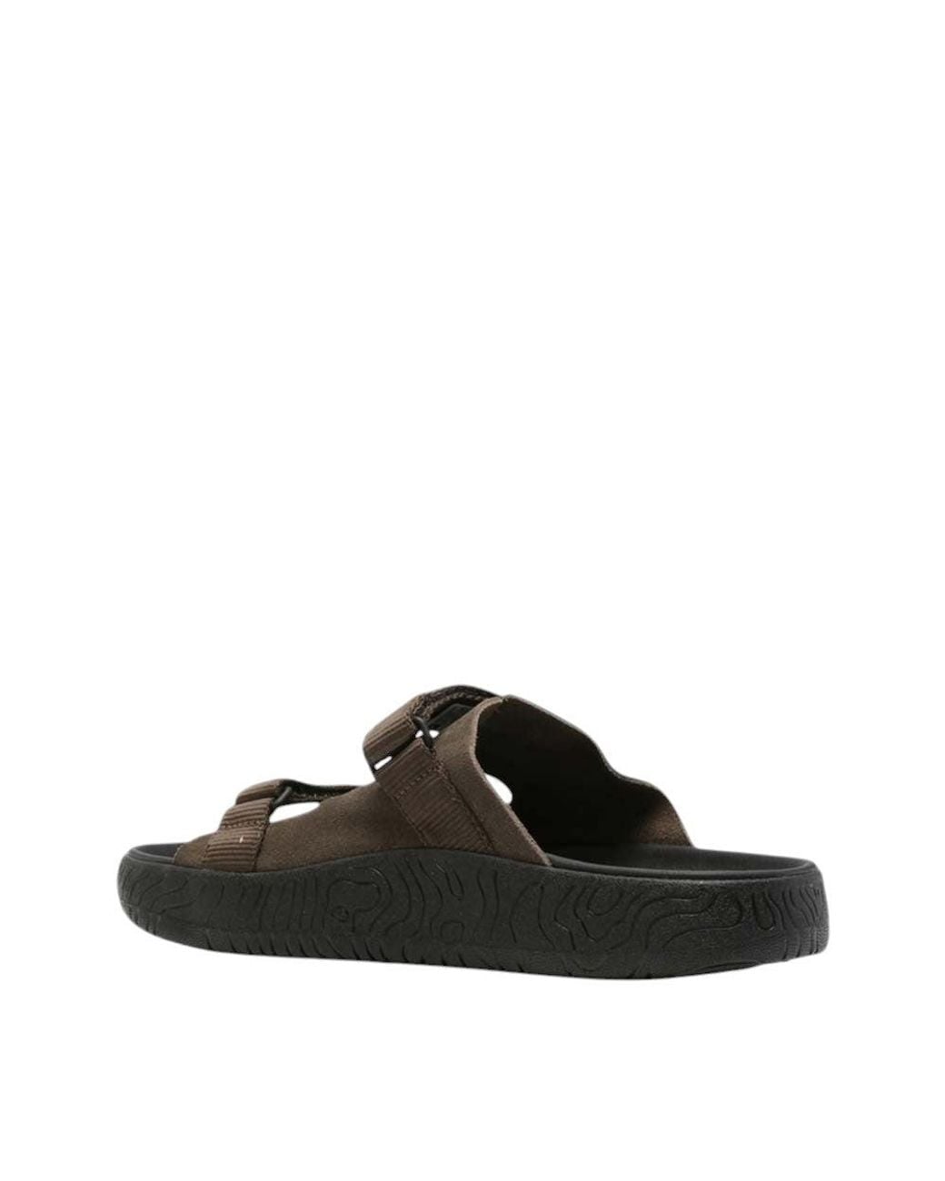 Veja Brown Velcro-Strap Sandals for men