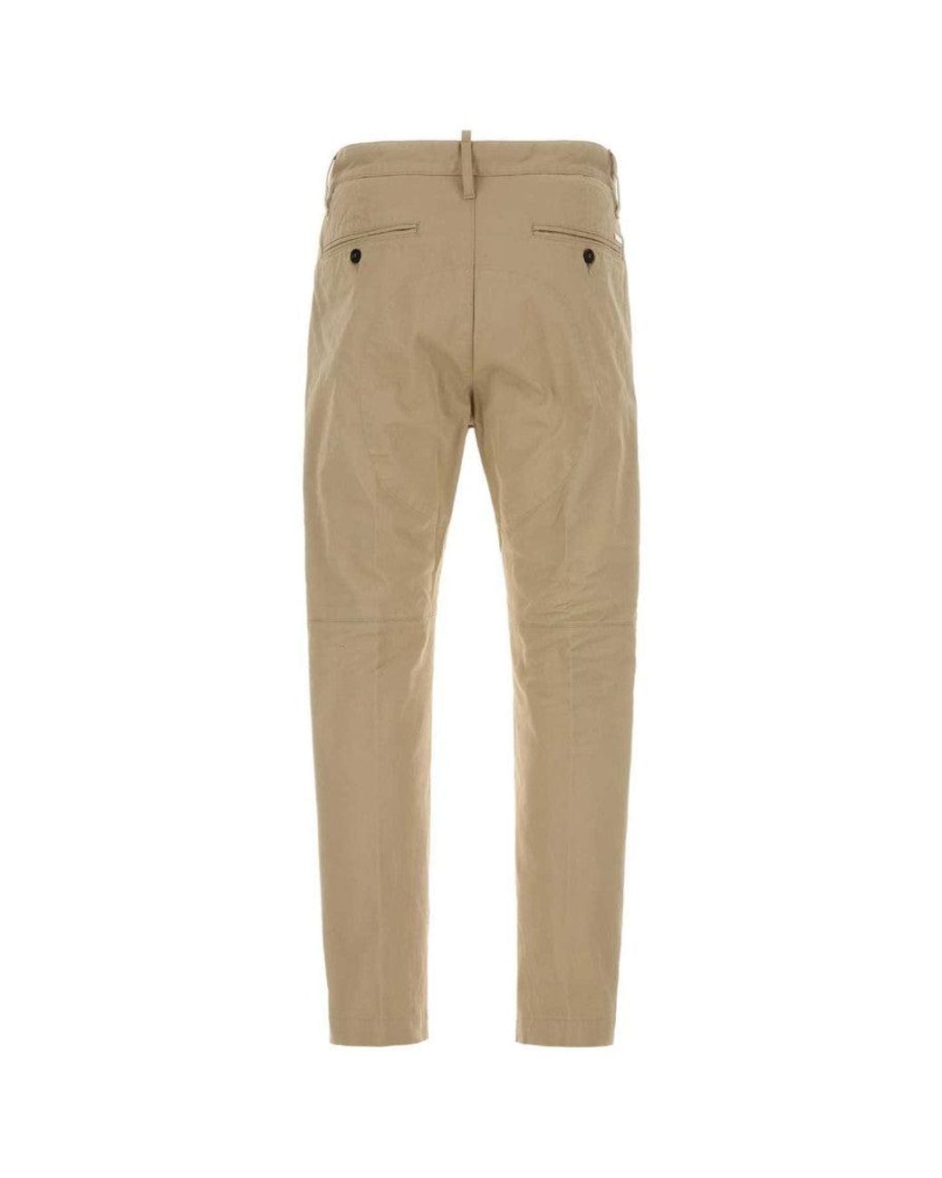 DSquared² Natural Cotton Trouser for men