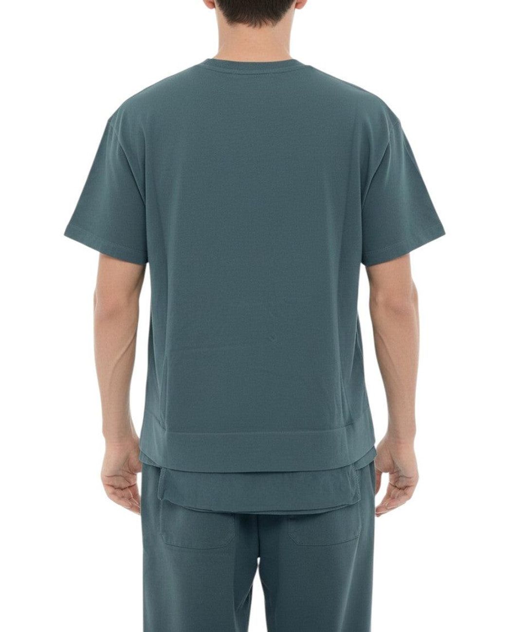 Ambush Blue Waist Pocket Logo T-Shirt for men