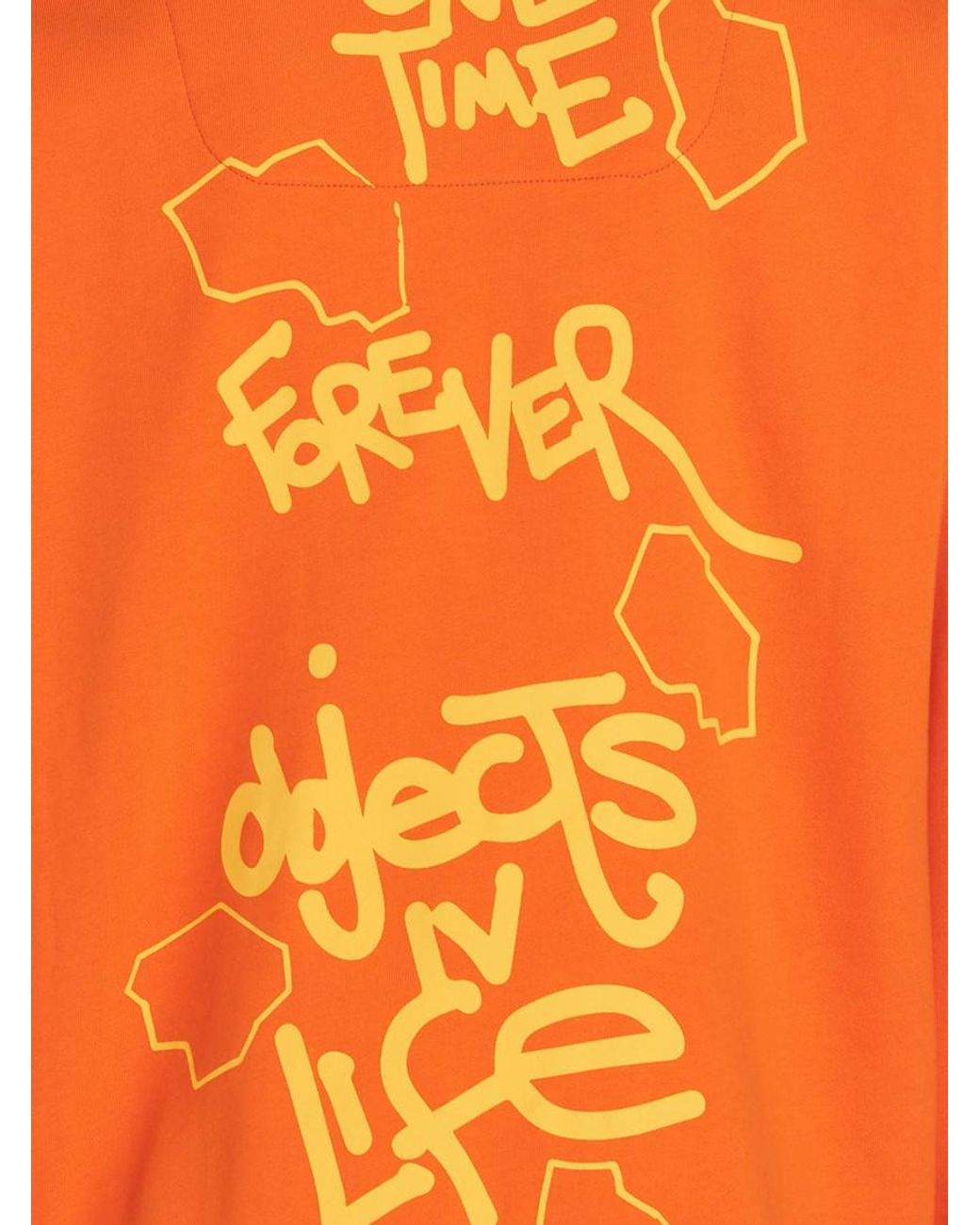 Objects IV Life Orange Continuity Hoodie for men