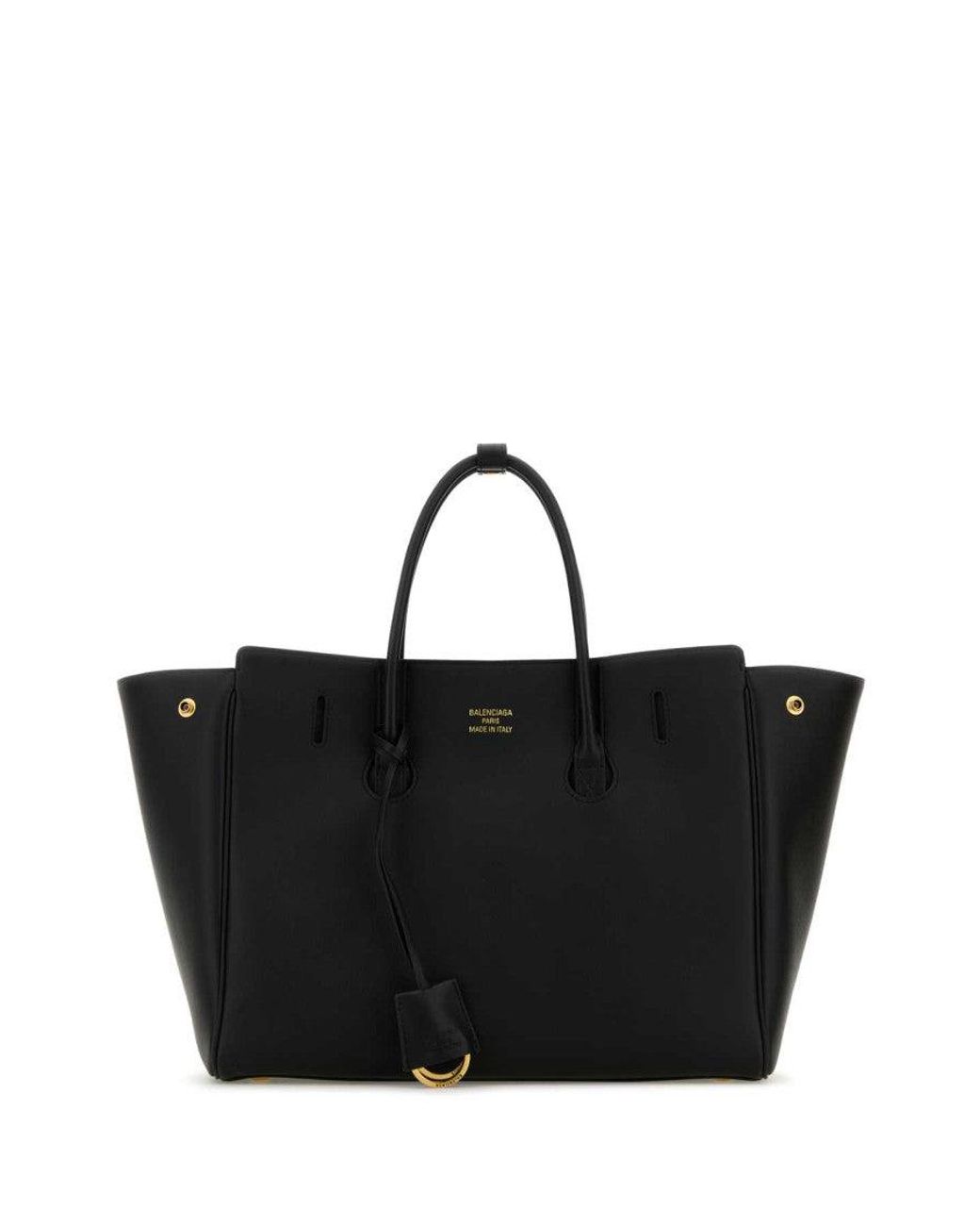 Balenciaga Black Hempton Small Tote