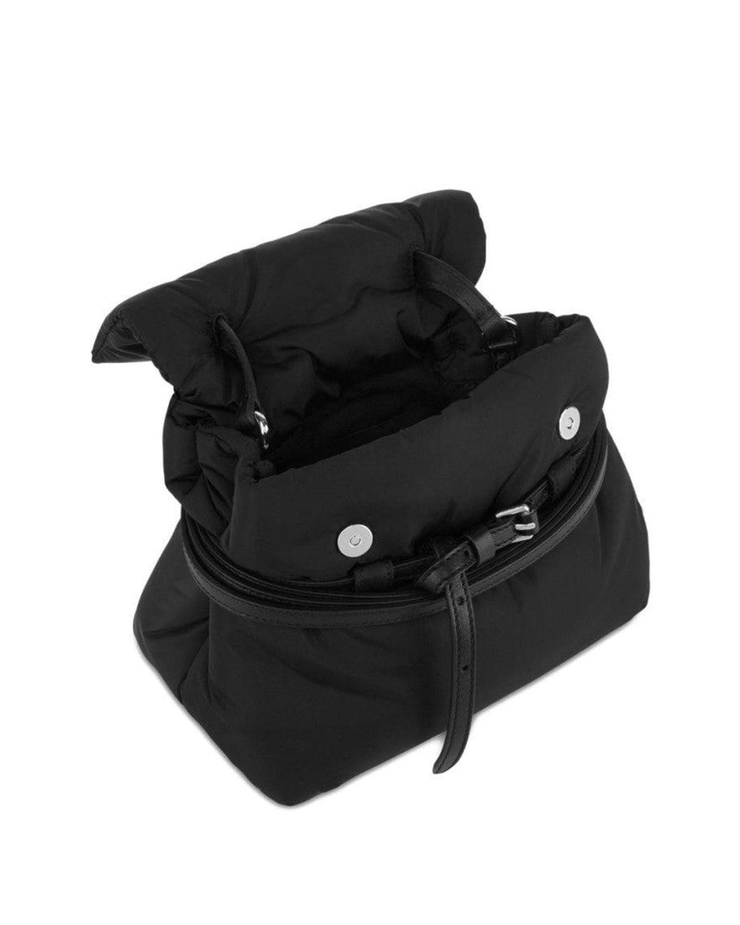 Moschino Black Tie Me Small Satchel