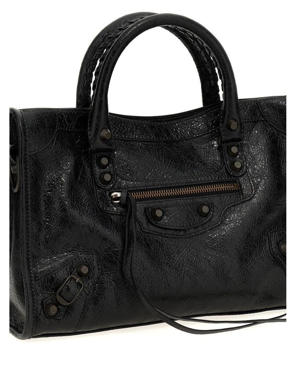 Balenciaga Black Le City Bag Small Satchel