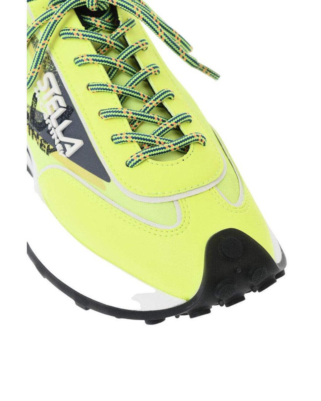 Stella McCartney Yellow Low-Top Sneakers