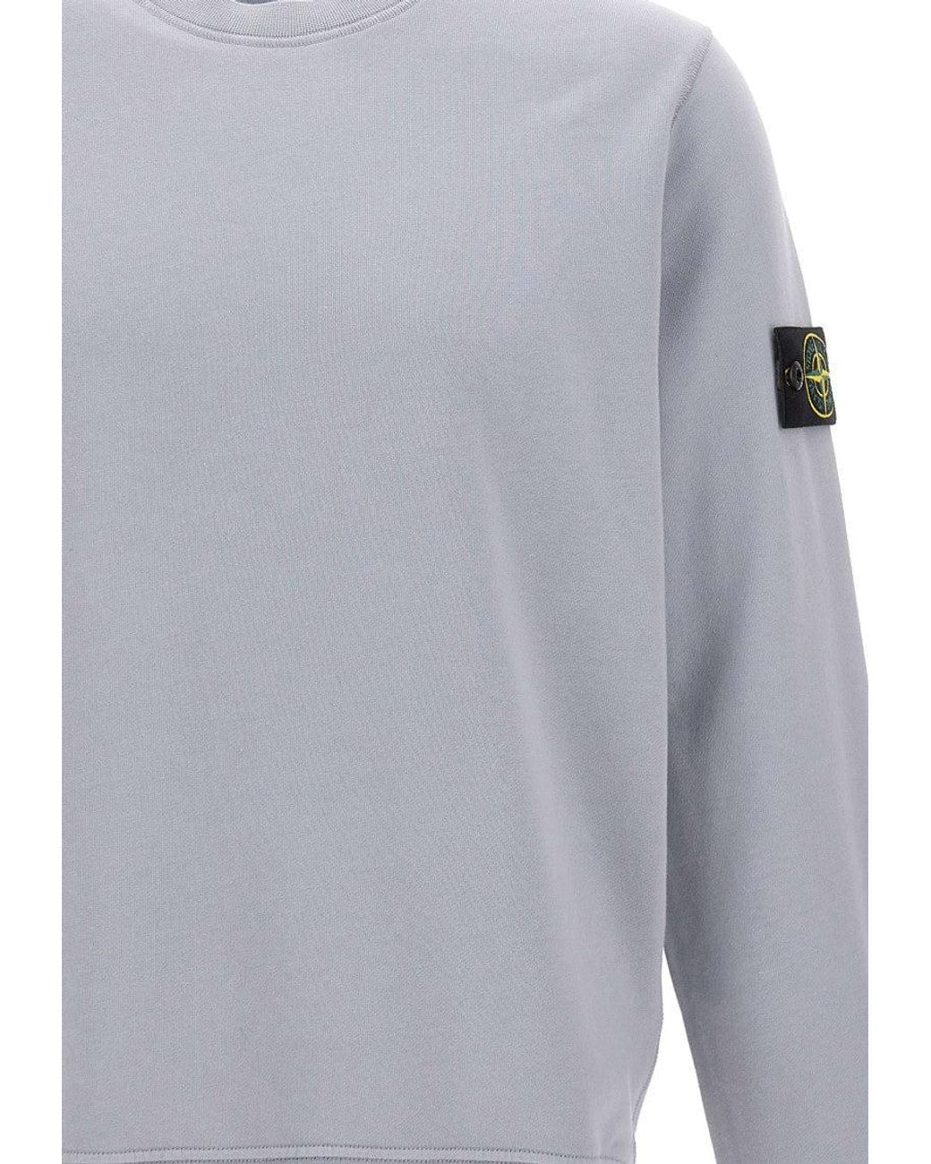 Stone Island Gray Regular Sweatshirt for men