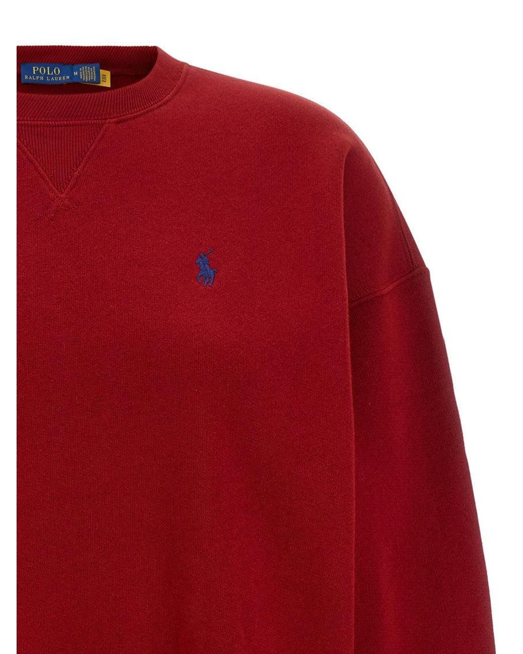 Polo Ralph Lauren Red Logo Sweatshirt