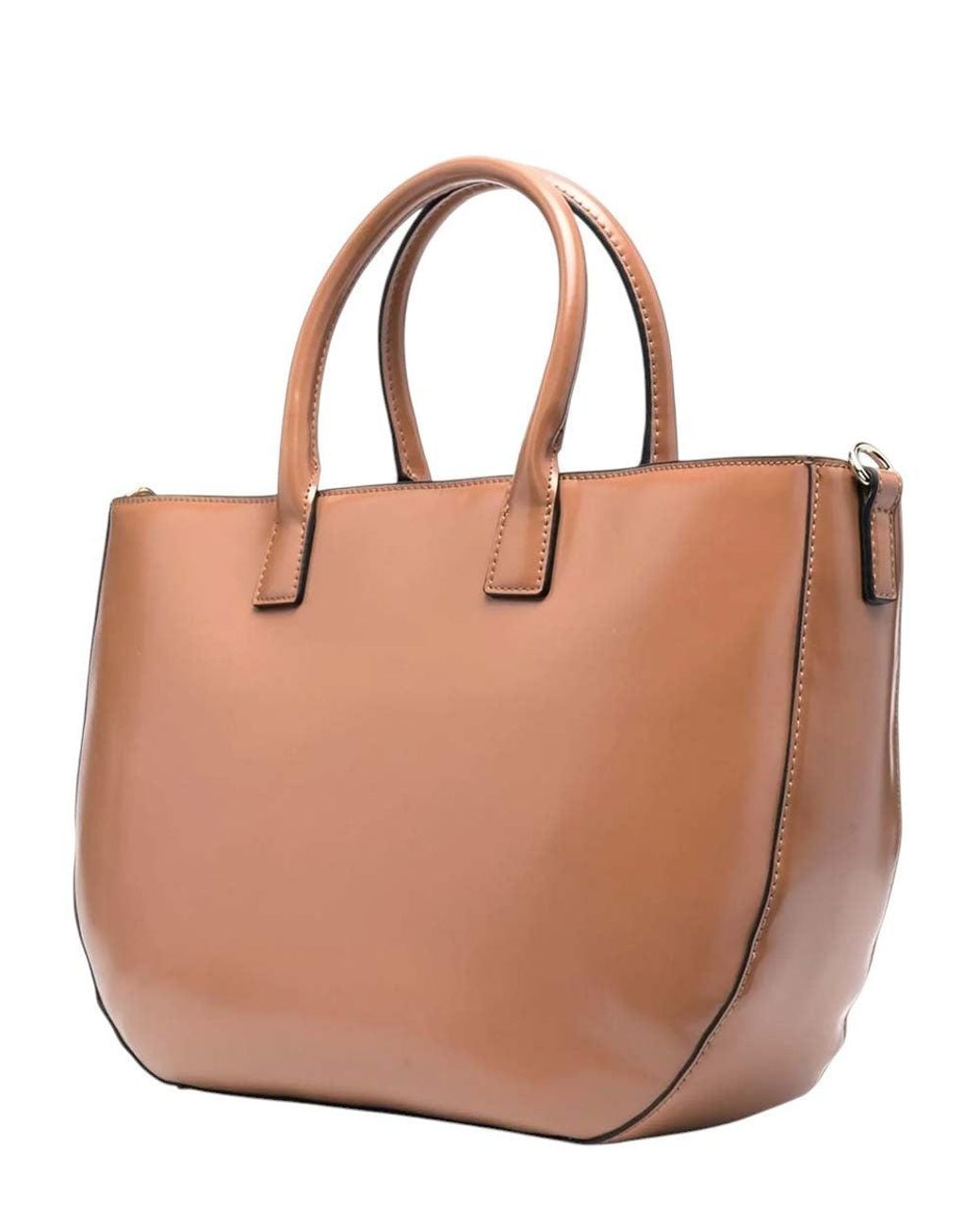 Love Moschino Pink Heart Logo Large Tote