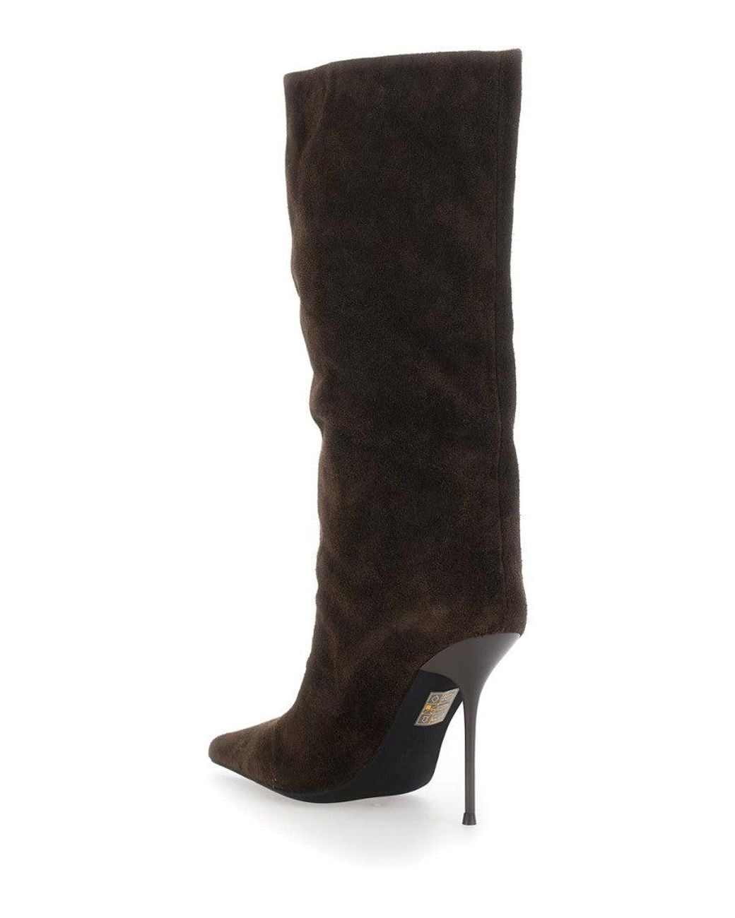 Jeffrey Campbell Black Pointed-Toe Boots