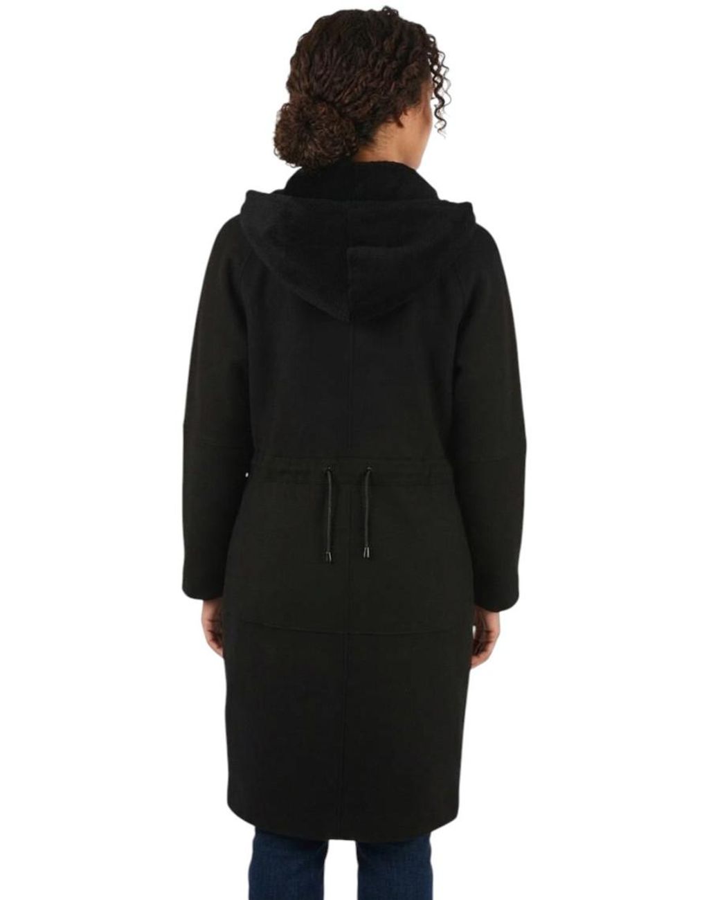 DIESEL Black Solid Hood Jacket