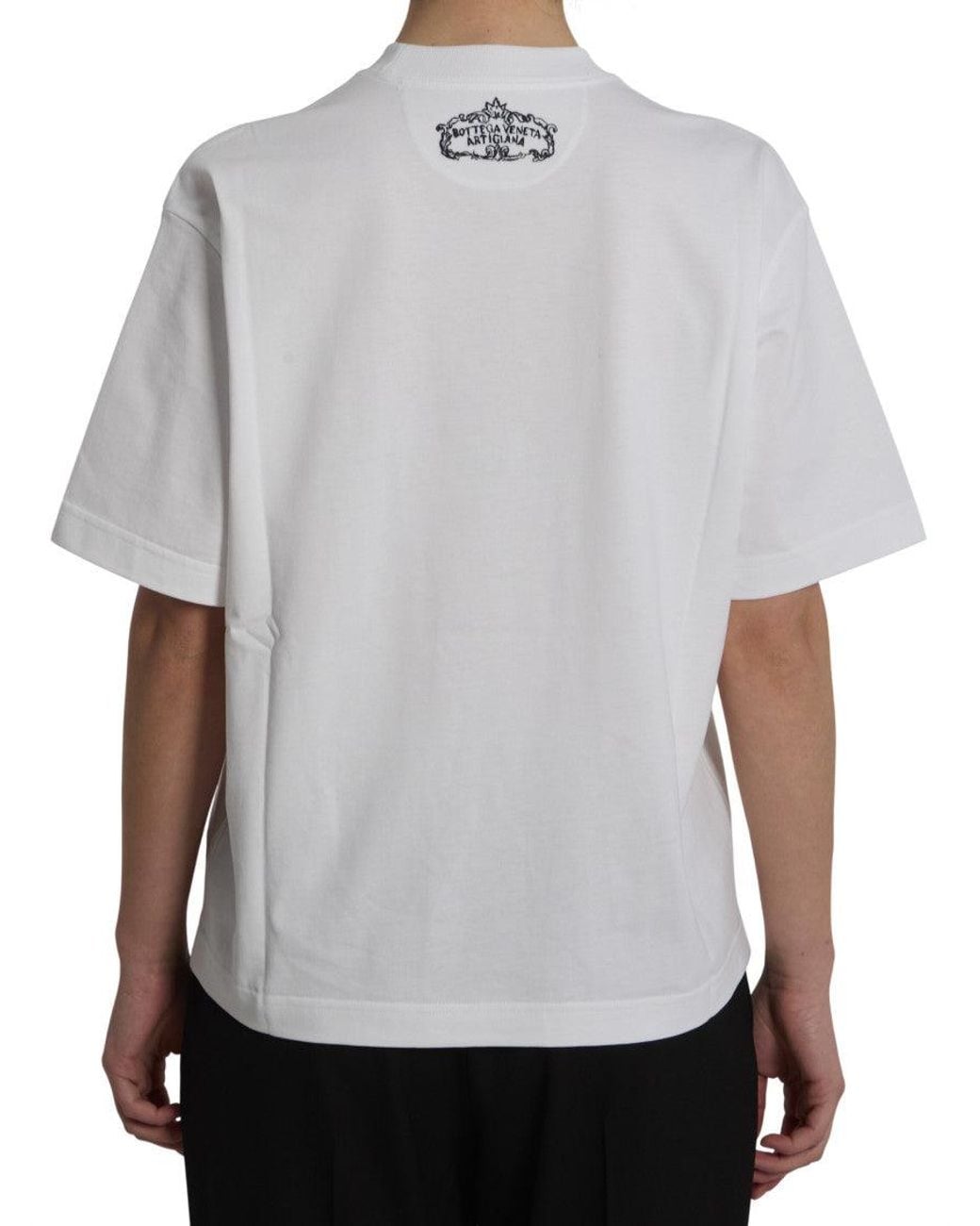 Bottega Veneta Gray Crew Neck T-Shirt
