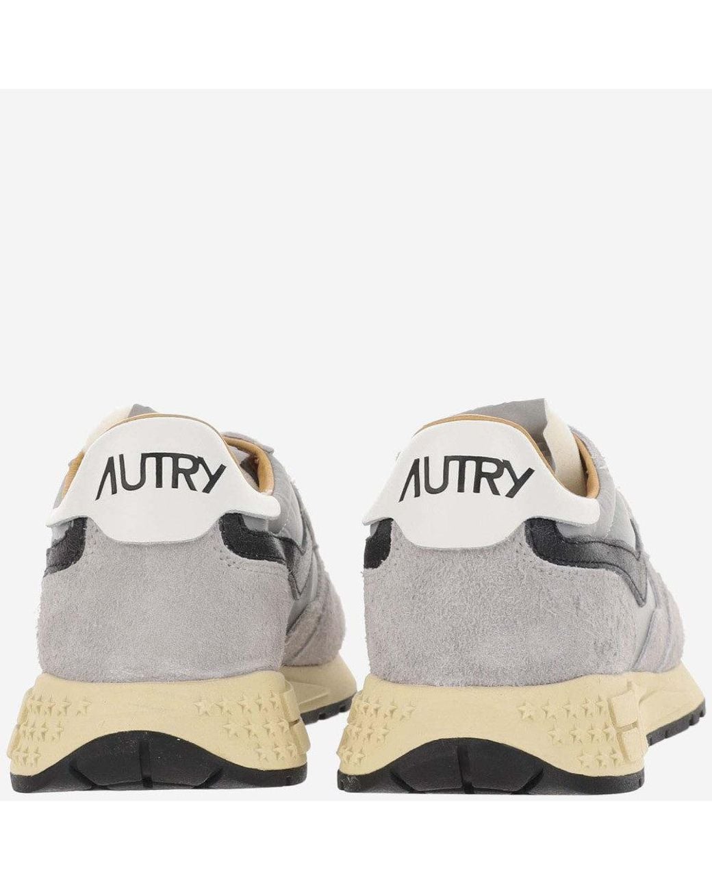 Autry Gray Logo Sneakers for men