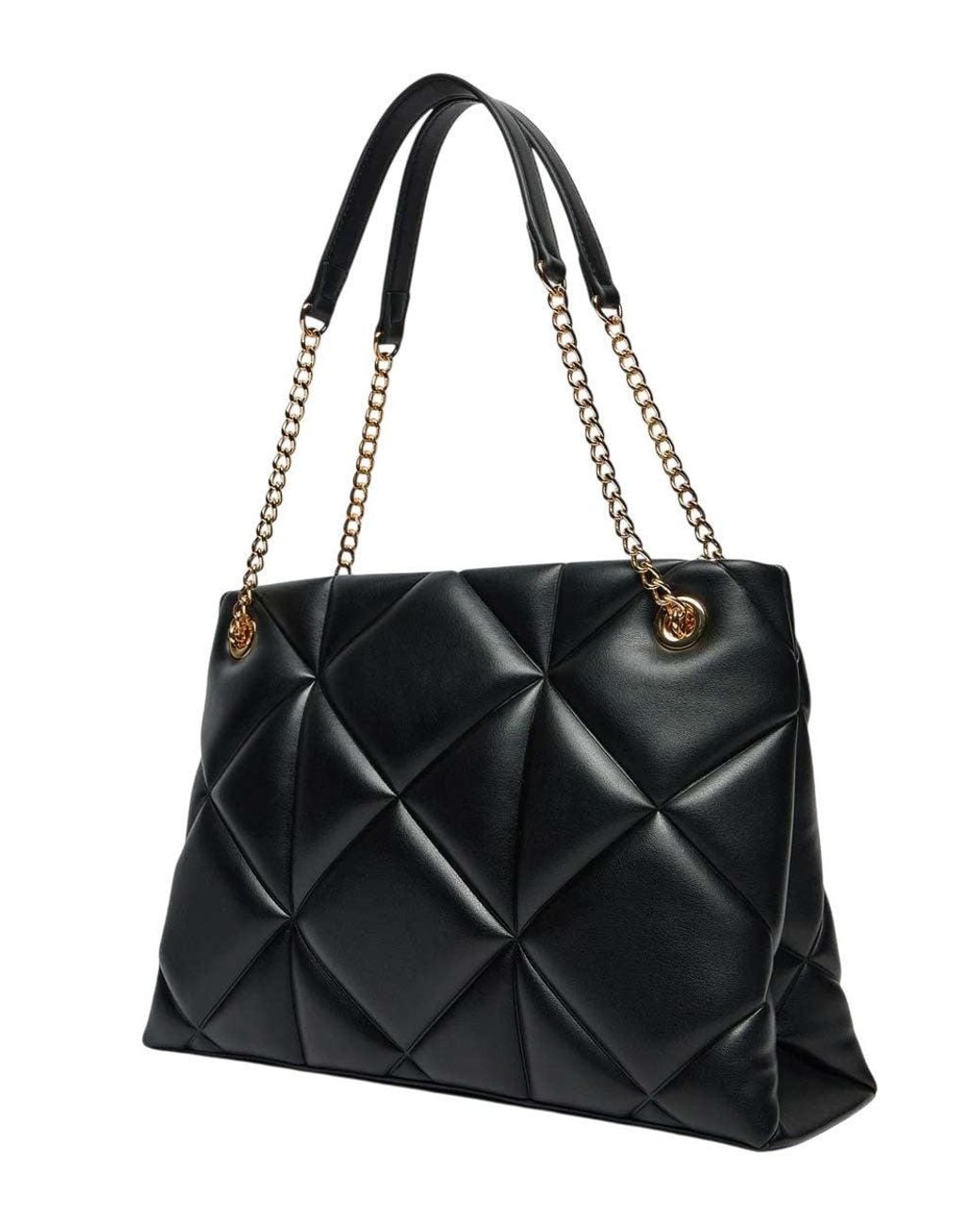 Love Moschino Black Heart Logo Top Zip Medium Tote