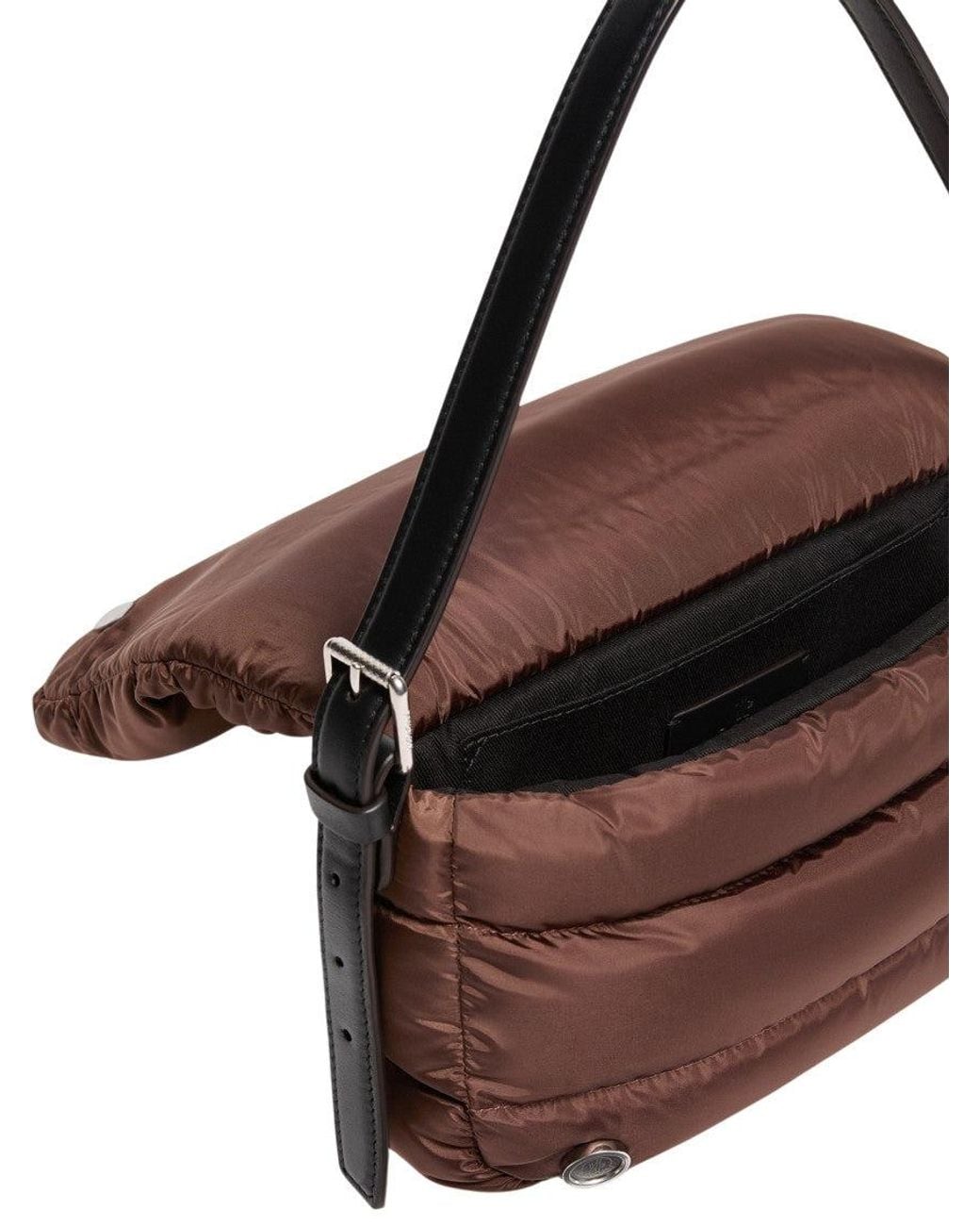 Moncler Brown Caradoc Medium Shoulder Bag