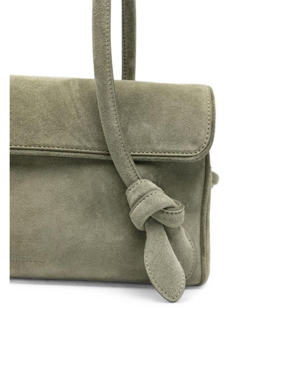 Jacquemus Green Khaki Turismo Large Shoulder Bag