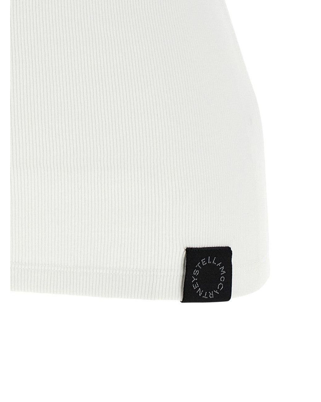 Stella McCartney Gray Top Slogan 'Hardcore'