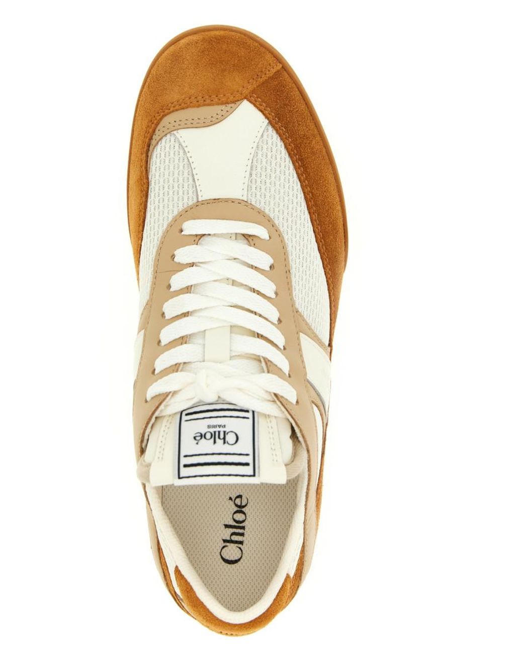 Chloé White Kick Sneakers