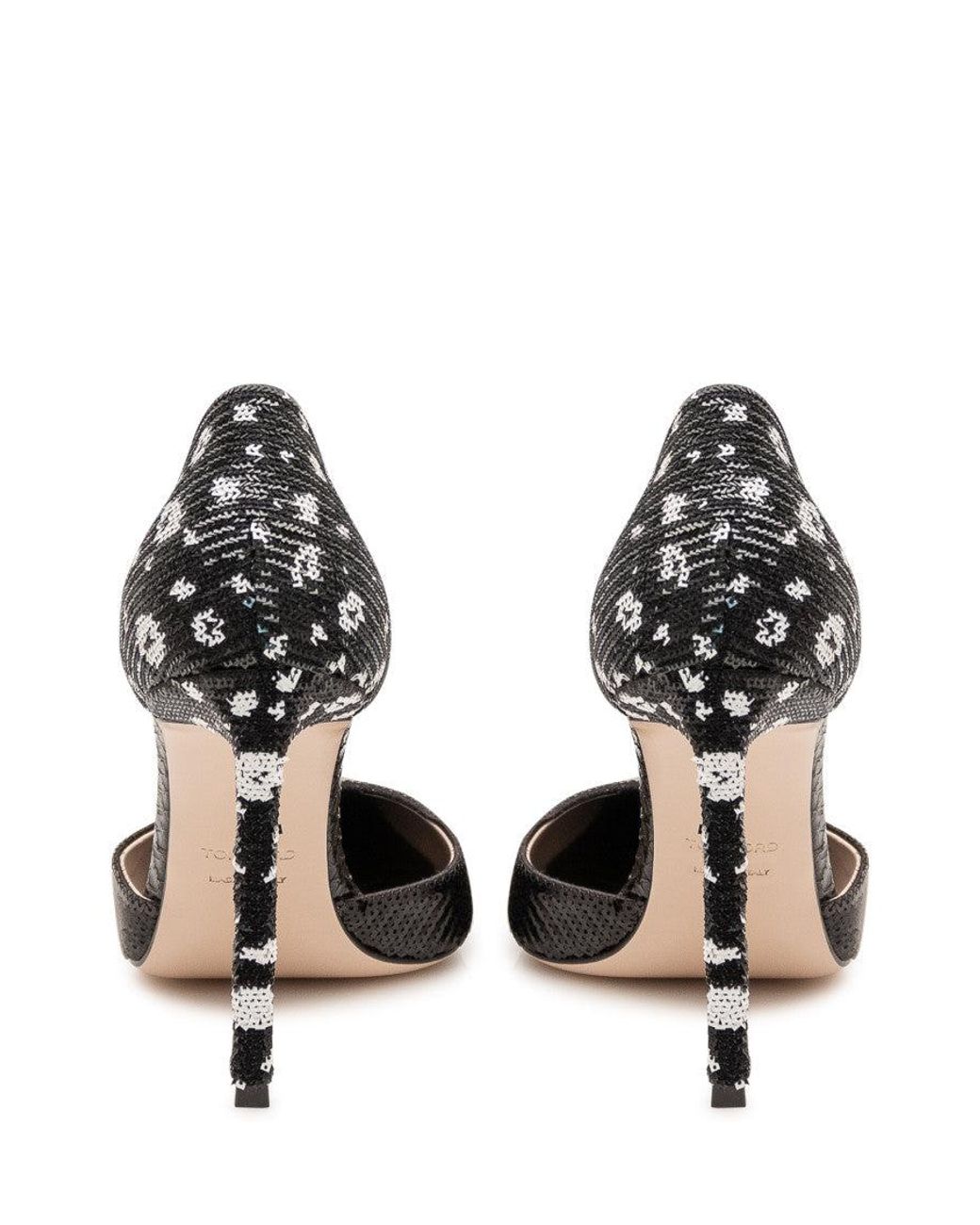 Tom Ford Metallic Embellished Pumps