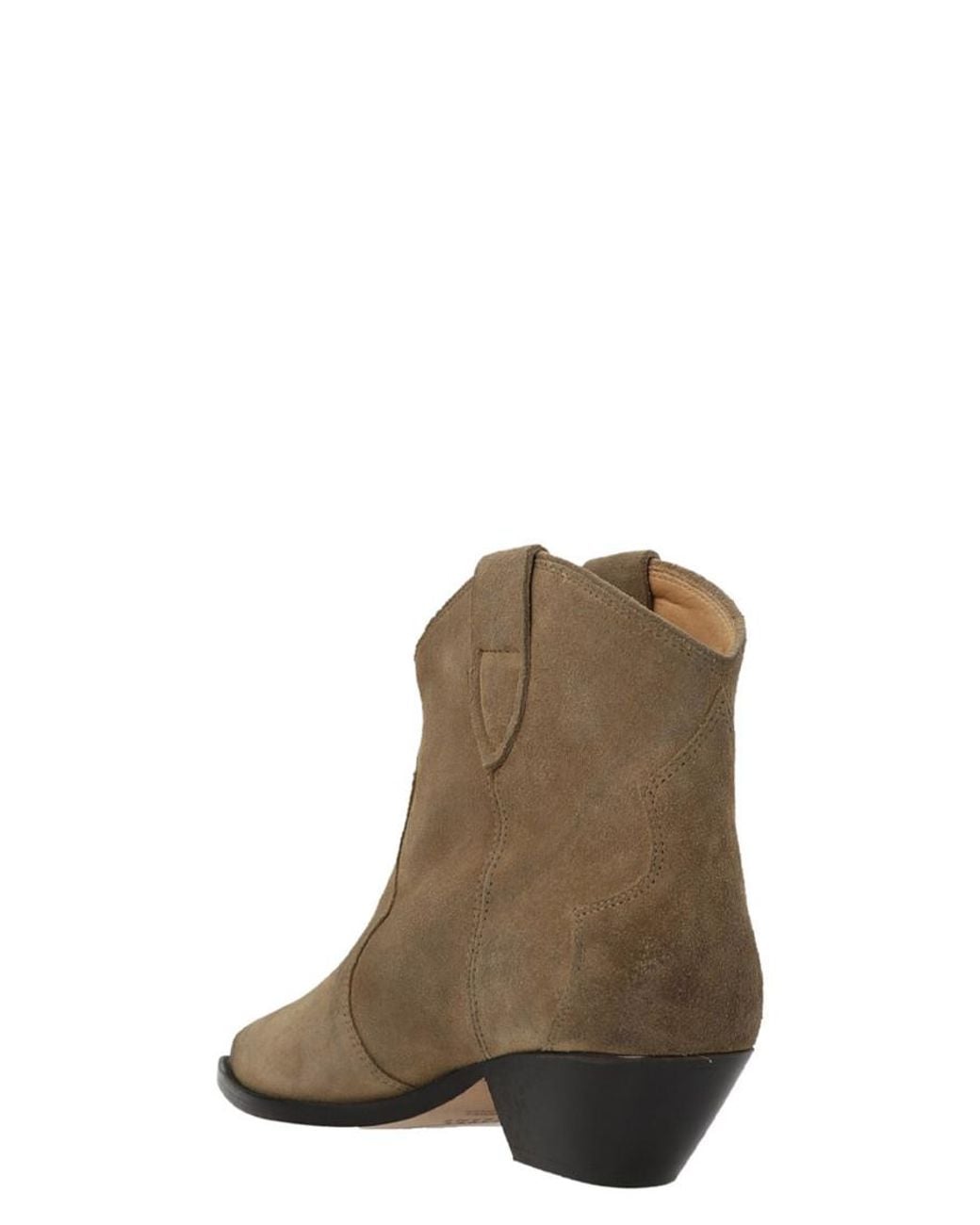 Isabel Marant Brown Solid Dewina Boots