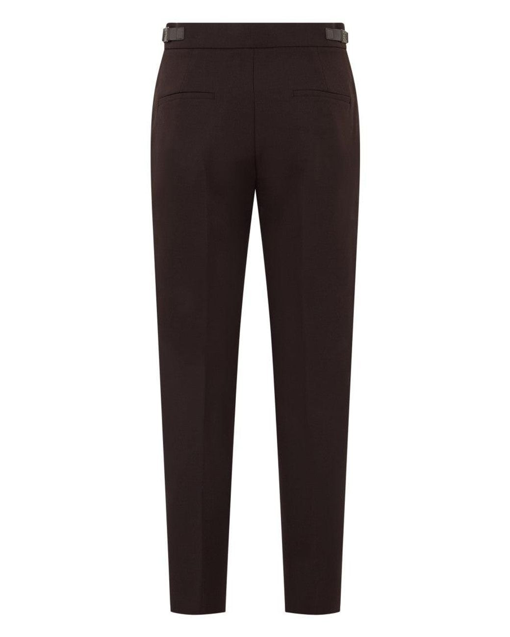 Max Mara Black Slim Flat Front Pants