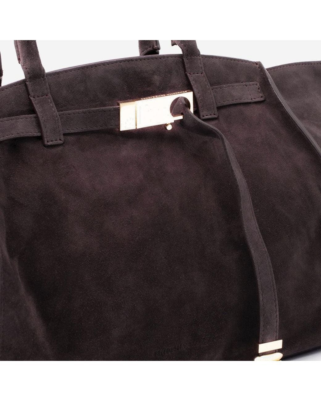 Benedetta Bruzziches Black Dark Mama Everyday Top Zip Tote