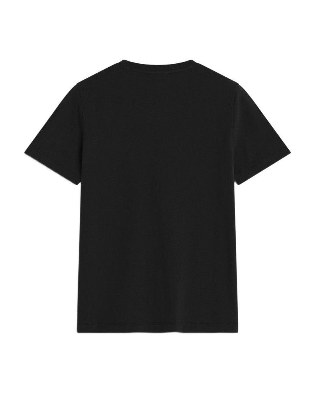 Maison Kitsuné Black Fox Head Cotton T-Shirt